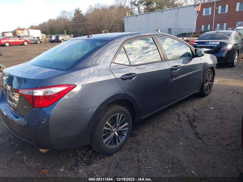 2016 TOYOTA COROLLA LE PREMIUM - 2T1BURHE8GC553836