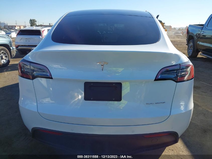 2021 TESLA MODEL Y LONG RANGE DUAL MOTOR ALL-WHEEL DRIVE - 5YJYGDEE0MF271366