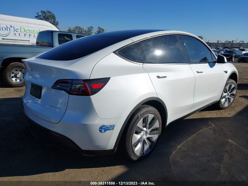 2021 TESLA MODEL Y LONG RANGE DUAL MOTOR ALL-WHEEL DRIVE - 5YJYGDEE0MF271366