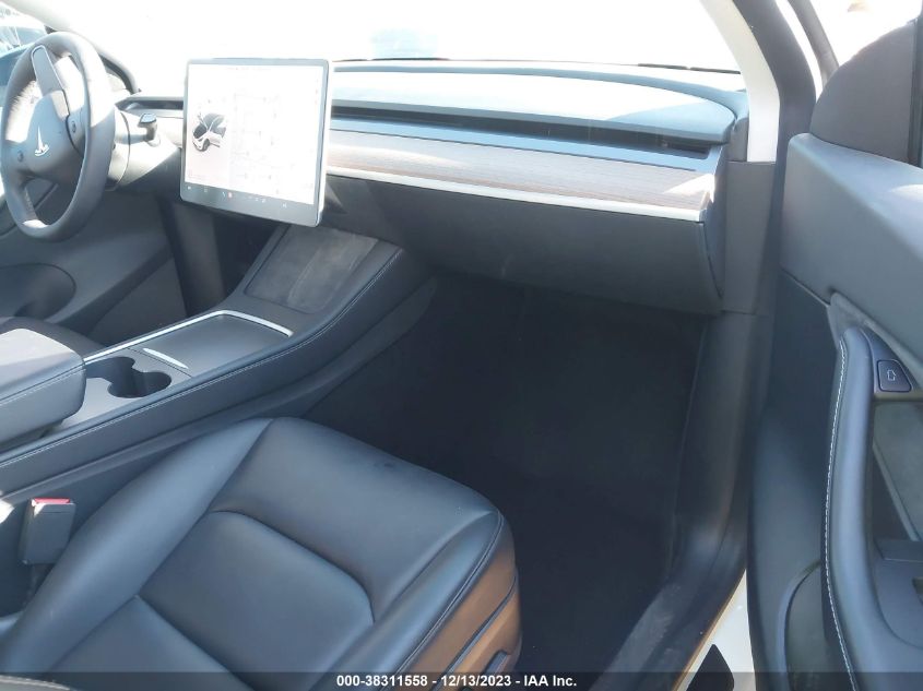 2021 TESLA MODEL Y LONG RANGE DUAL MOTOR ALL-WHEEL DRIVE - 5YJYGDEE0MF271366