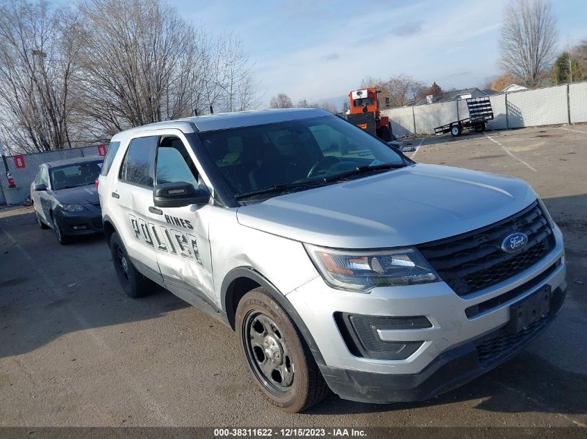 1FM5K8AR4HGE01061 FORD UTILITY POLICE INTERCEPTOR 2017