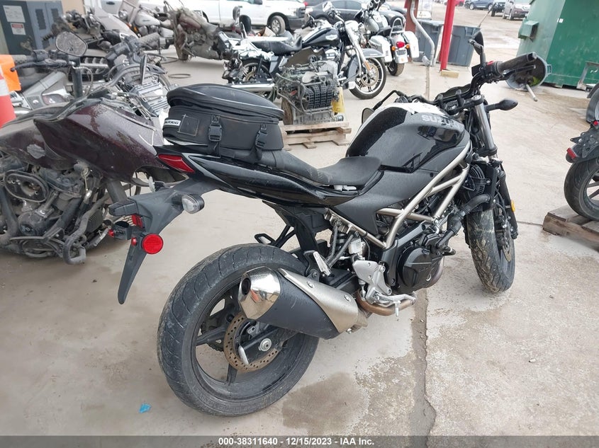 VIN JS1VP55A0N7100432 2022 SUZUKI SV650