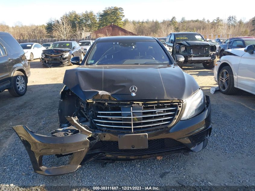2017 MERCEDES-BENZ AMG S 63 4MATIC WDDUG7JBXHA323991