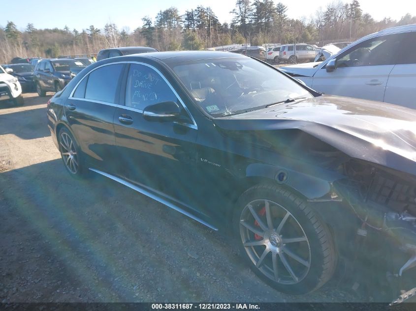 2017 MERCEDES-BENZ AMG S 63 4MATIC WDDUG7JBXHA323991