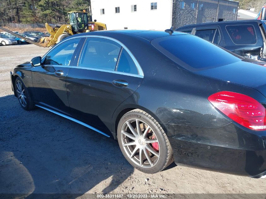2017 MERCEDES-BENZ AMG S 63 4MATIC WDDUG7JBXHA323991