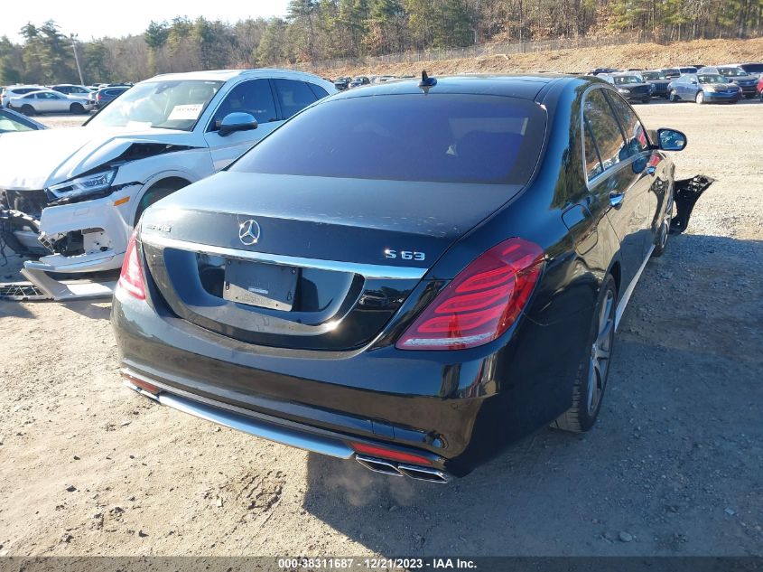 2017 MERCEDES-BENZ AMG S 63 4MATIC WDDUG7JBXHA323991