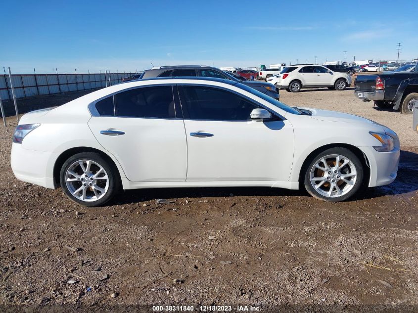 2013 NISSAN MAXIMA S/SV - 1N4AA5AP9DC843473