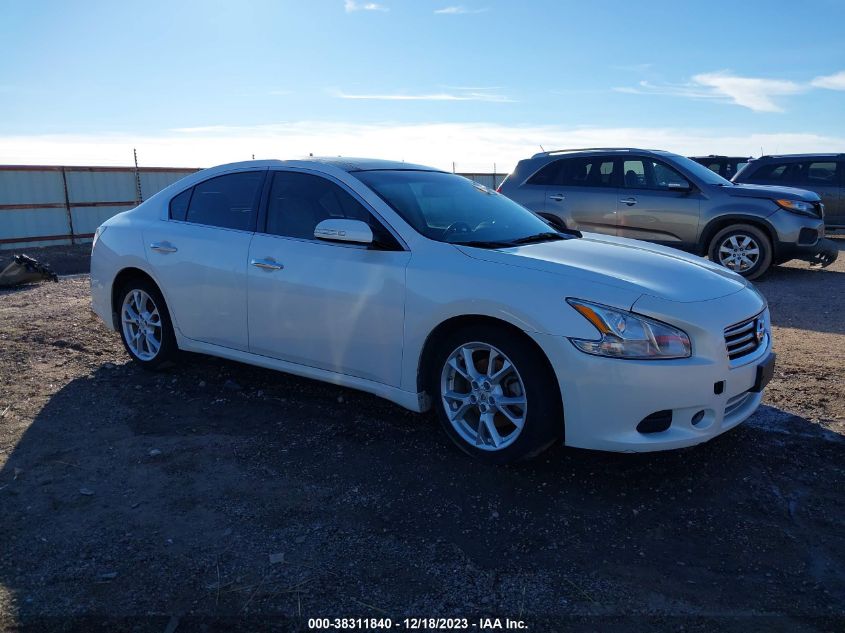 2013 NISSAN MAXIMA S/SV - 1N4AA5AP9DC843473