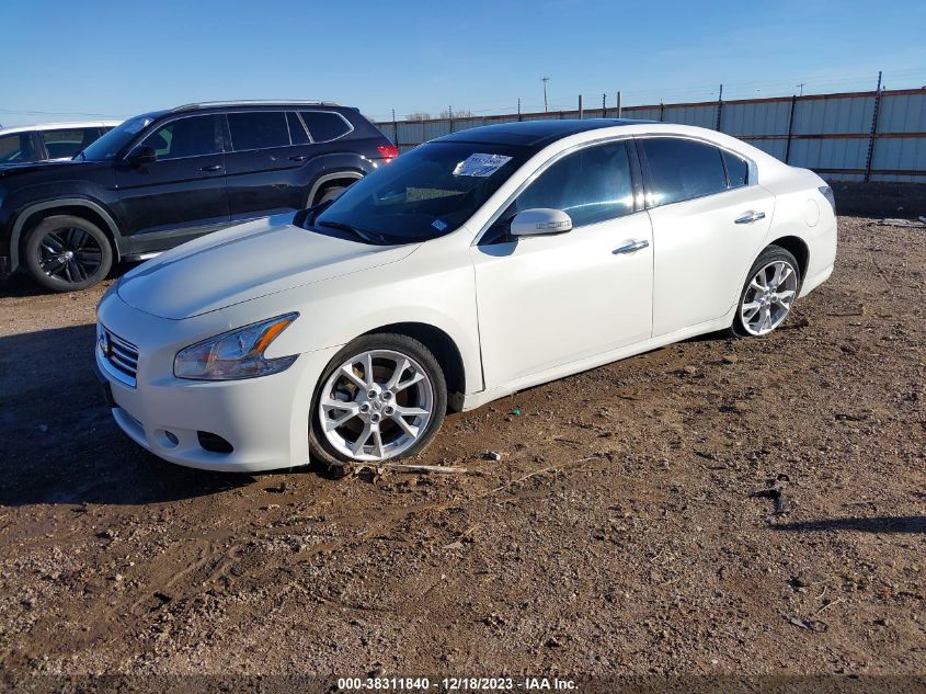 2013 NISSAN MAXIMA S/SV - 1N4AA5AP9DC843473
