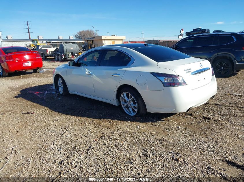 2013 NISSAN MAXIMA S/SV - 1N4AA5AP9DC843473
