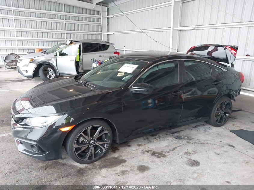 VIN 2HGFC2F88MH544890 2021 HONDA CIVIC SPORT