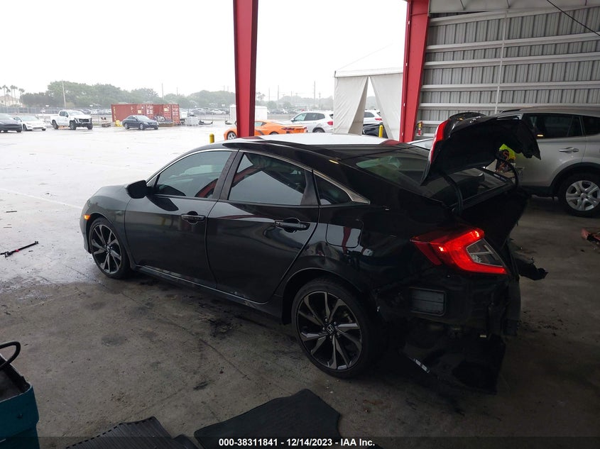 VIN 2HGFC2F88MH544890 2021 HONDA CIVIC SPORT