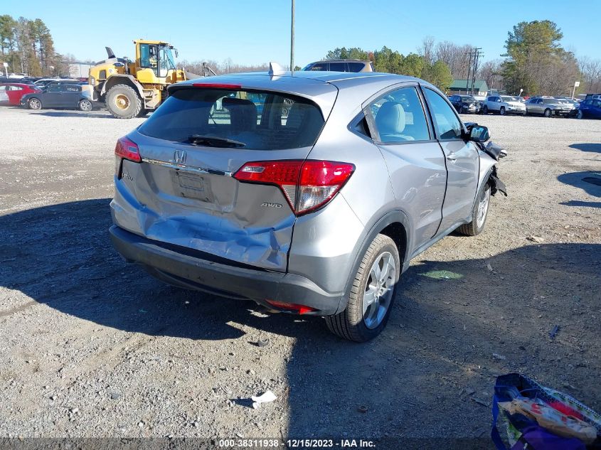 2019 HONDA HR-V LX - 3CZRU6H39KG700749
