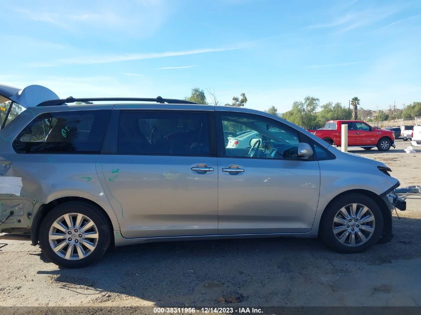 2014 TOYOTA SIENNA LIMITED V6 7 PASSENGER - 5TDYK3DC5ES462139