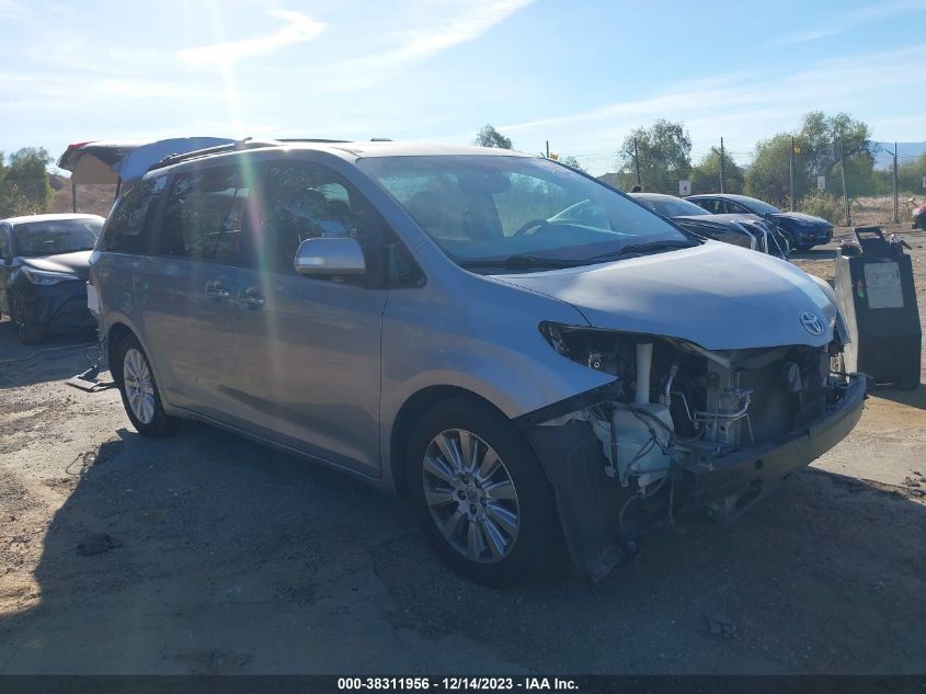 2014 TOYOTA SIENNA LIMITED V6 7 PASSENGER - 5TDYK3DC5ES462139