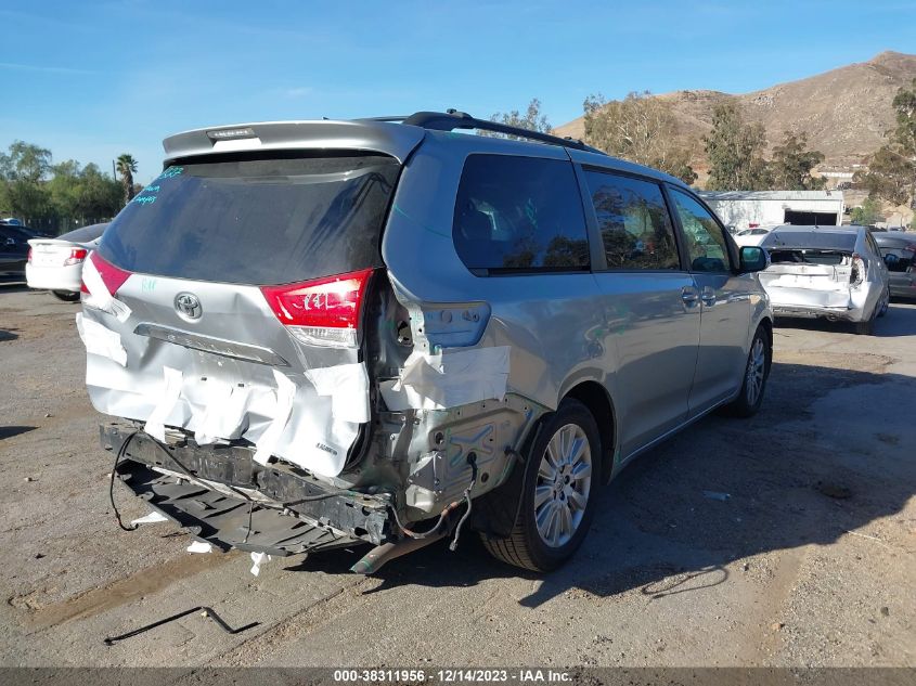 2014 TOYOTA SIENNA LIMITED V6 7 PASSENGER - 5TDYK3DC5ES462139