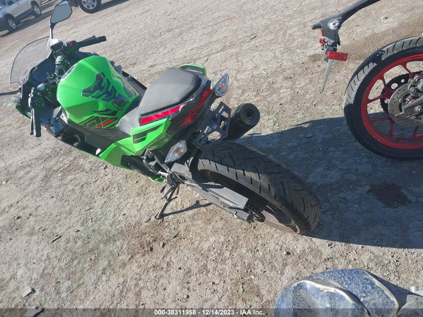 VIN JKAEXKH10PDAN6126 2023 KAWASAKI EX400