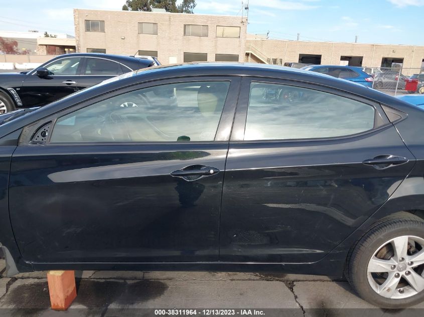 2013 HYUNDAI ELANTRA GLS - 5NPDH4AE9DH415418