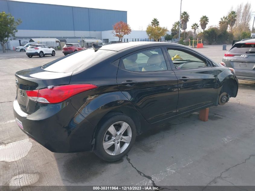 2013 HYUNDAI ELANTRA GLS - 5NPDH4AE9DH415418