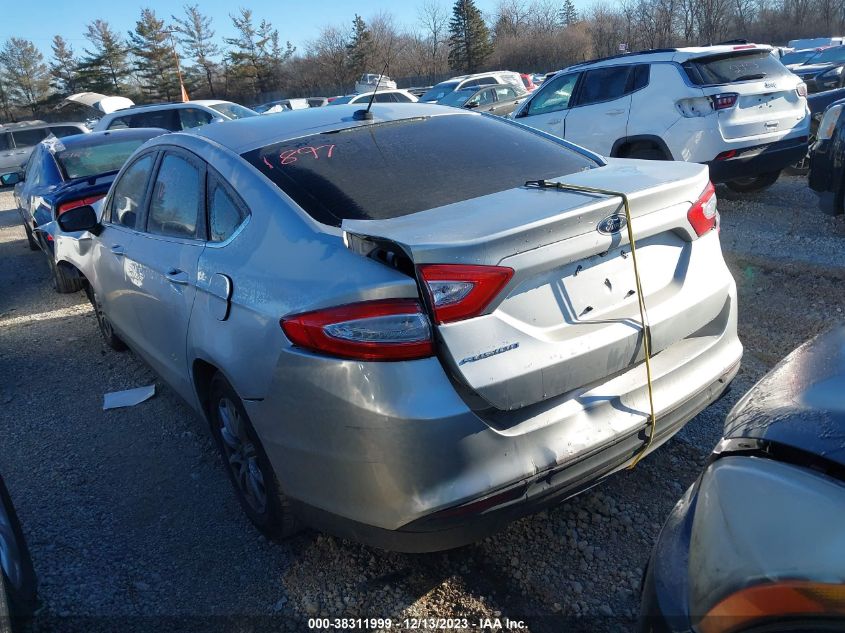 2016 FORD FUSION - 3FA6P0G77GR139325