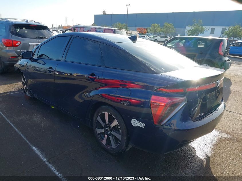 VIN JTDBVRBD8HA001854 2017 TOYOTA MIRAI