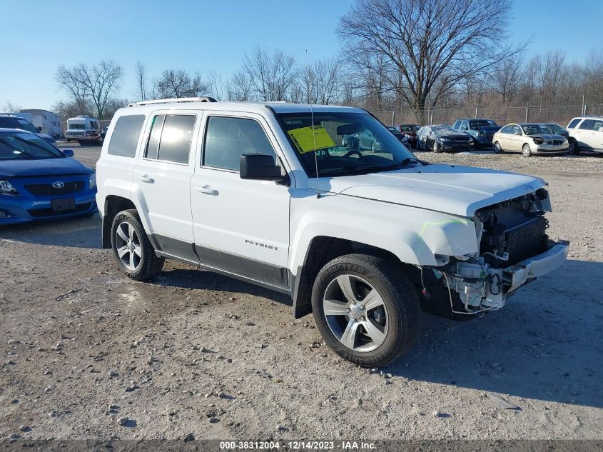 2016 JEEP PATRIOT HIGH ALTITUDE EDITION - 1C4NJRFB0GD697110