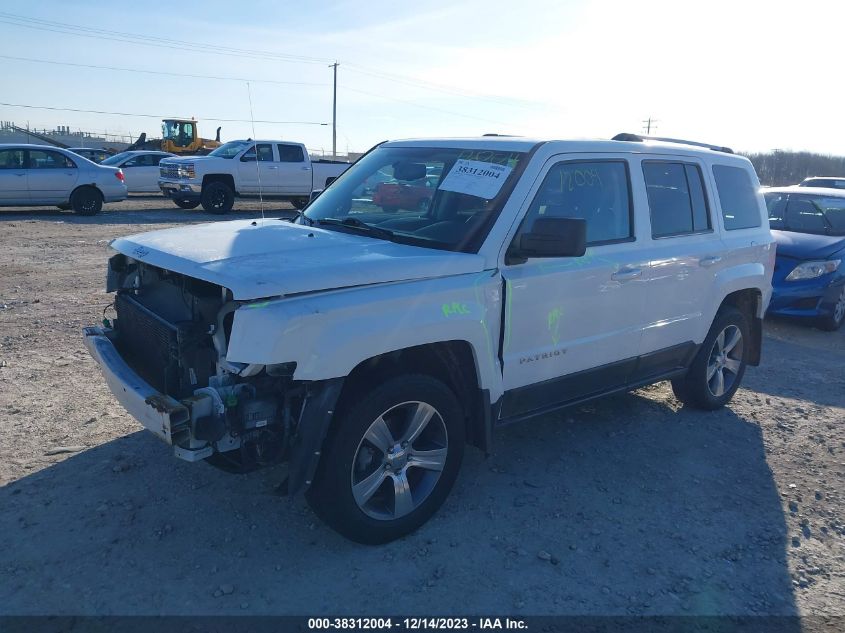 2016 JEEP PATRIOT HIGH ALTITUDE EDITION - 1C4NJRFB0GD697110