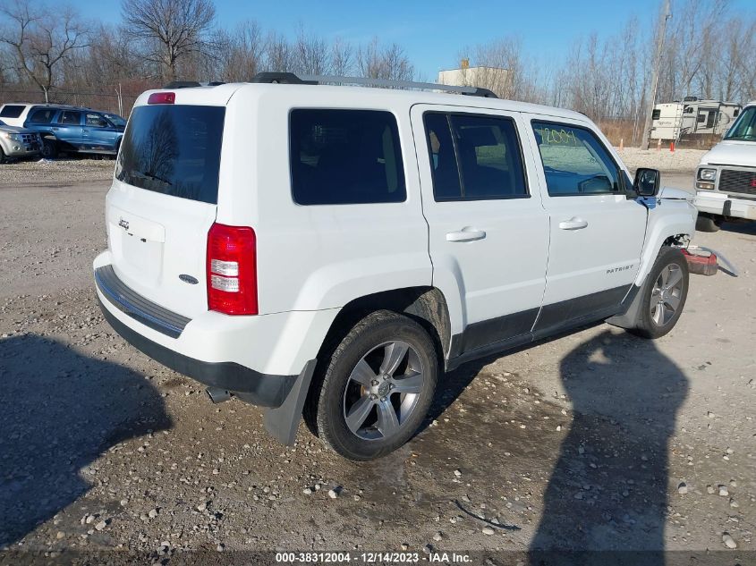 2016 JEEP PATRIOT HIGH ALTITUDE EDITION - 1C4NJRFB0GD697110