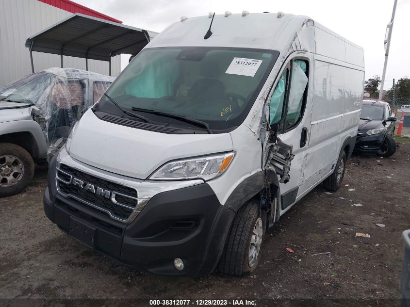 2023 RAM PROMASTER 2500 HIGH ROOF 136 WB 3C6LRVCG5PE543457