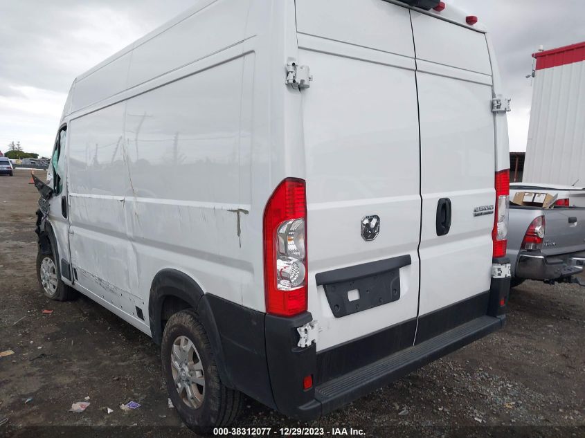 2023 RAM PROMASTER 2500 HIGH ROOF 136 WB 3C6LRVCG5PE543457