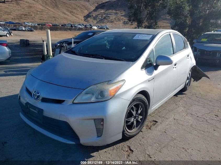 2014 TOYOTA PRIUS FOUR - JTDKN3DU4E1772785