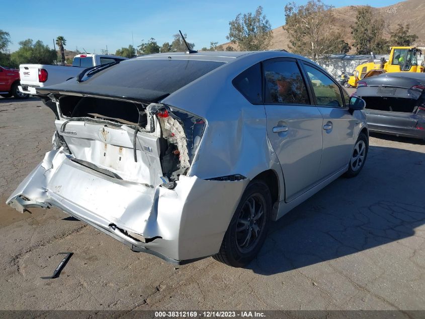 2014 TOYOTA PRIUS FOUR - JTDKN3DU4E1772785