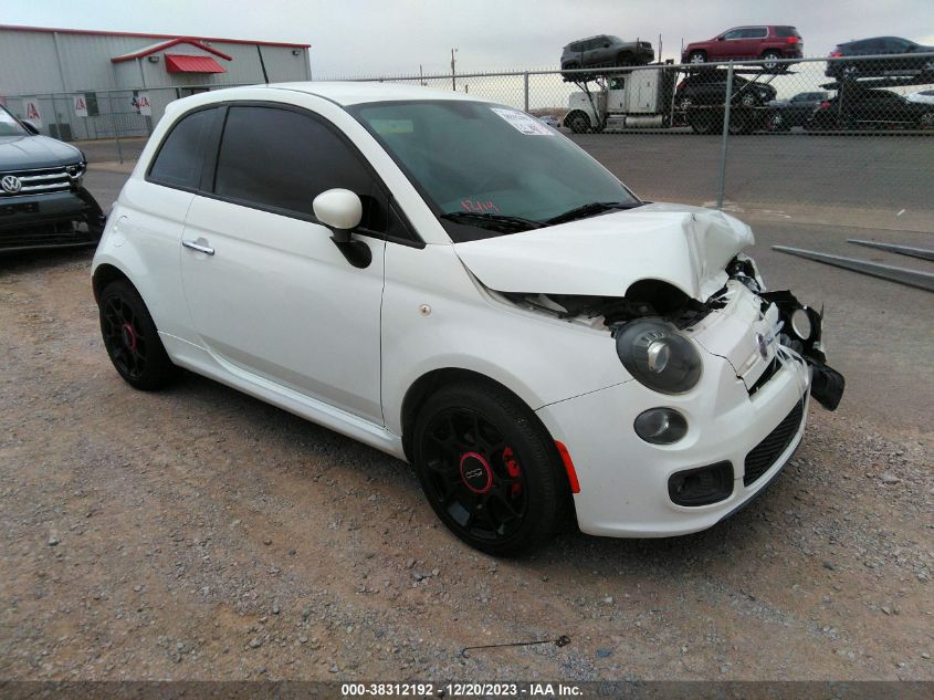 2015 FIAT 500 SPORT - 3C3CFFBR2FT676864
