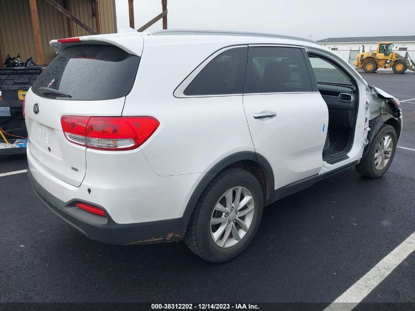 2016 KIA SORENTO 2.4L LX - 5XYPGDA39GG098119