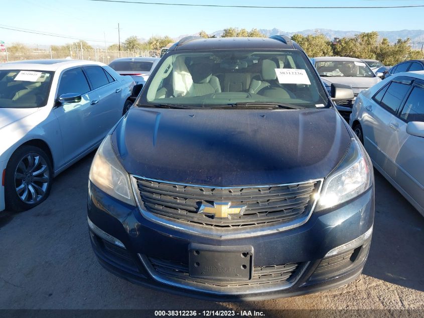 2016 CHEVROLET TRAVERSE LS - 1GNKRFED6GJ320383