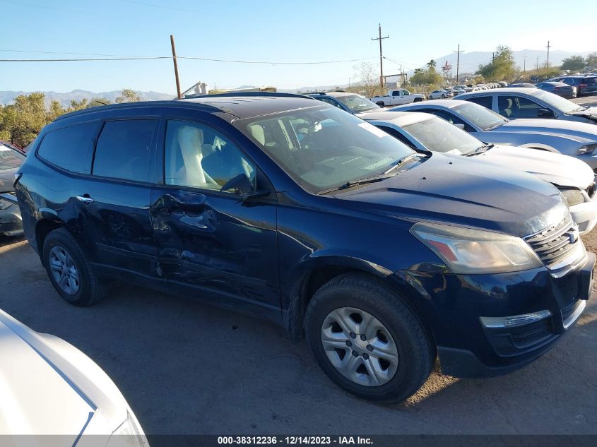 2016 CHEVROLET TRAVERSE LS - 1GNKRFED6GJ320383