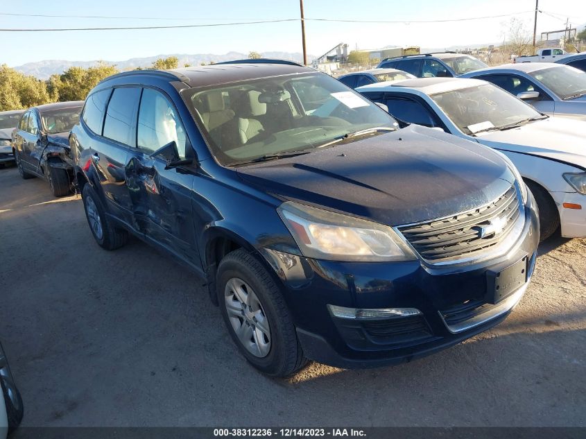2016 CHEVROLET TRAVERSE LS - 1GNKRFED6GJ320383