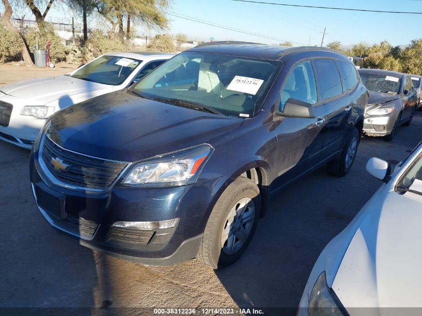2016 CHEVROLET TRAVERSE LS - 1GNKRFED6GJ320383