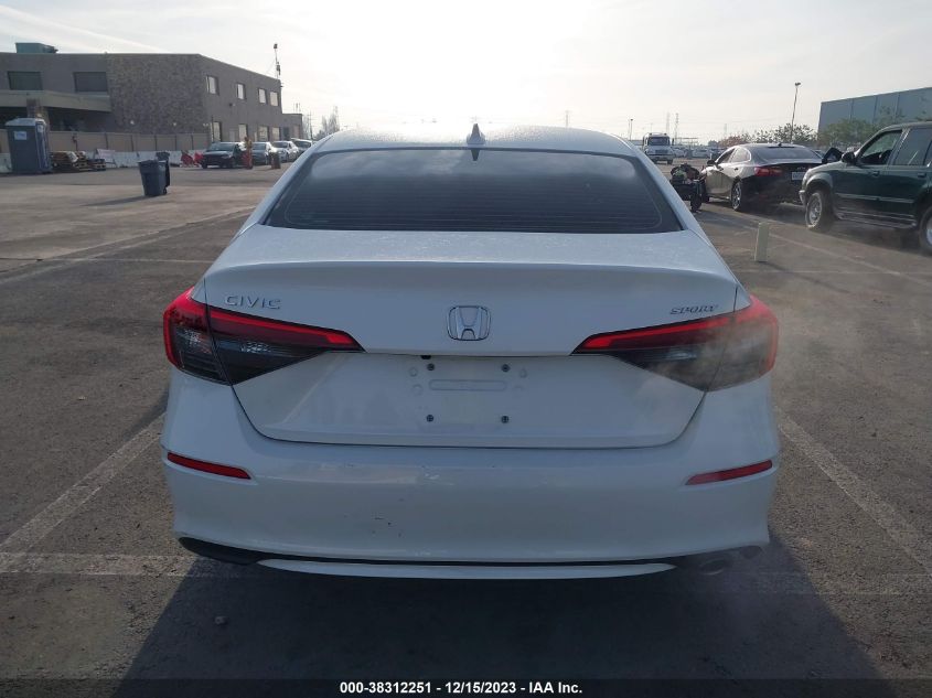 2022 HONDA CIVIC SPORT - 2HGFE2F58NH518954