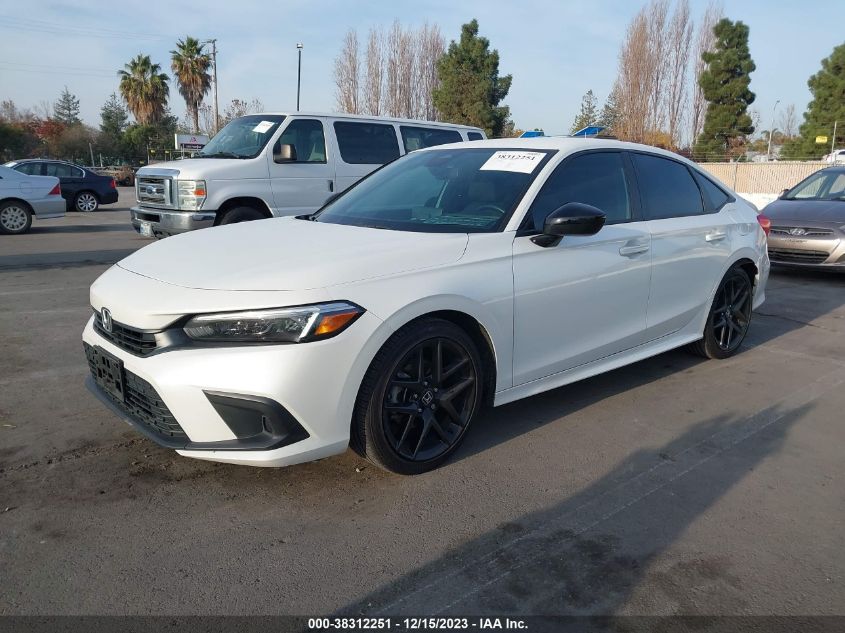 2022 HONDA CIVIC SPORT - 2HGFE2F58NH518954
