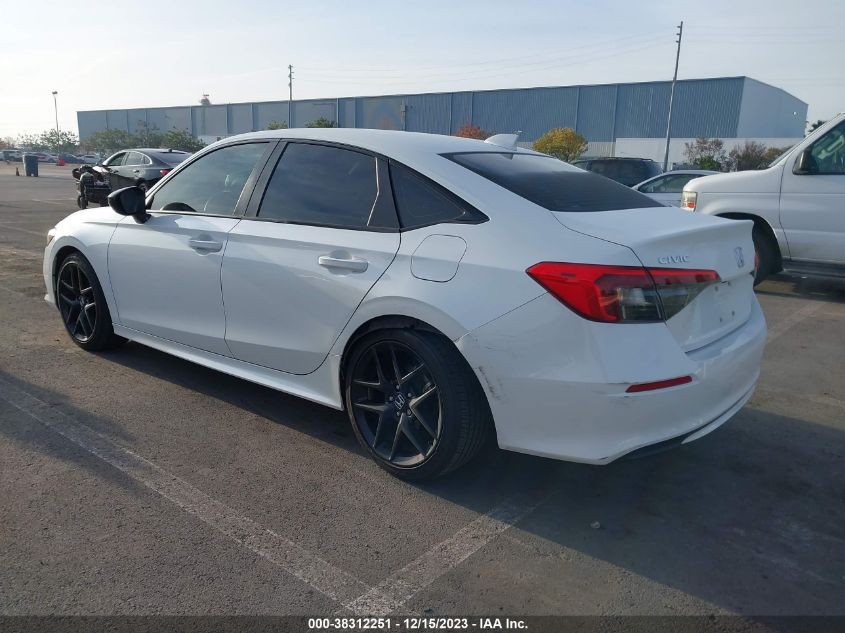 2022 HONDA CIVIC SPORT - 2HGFE2F58NH518954