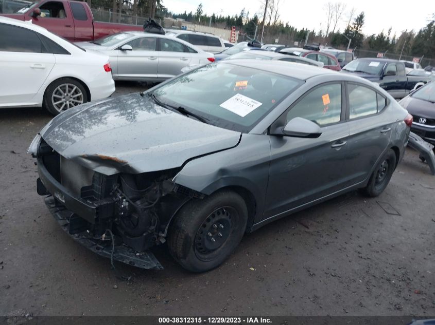 2019 HYUNDAI ELANTRA SE - KMHD74LF3KU758040