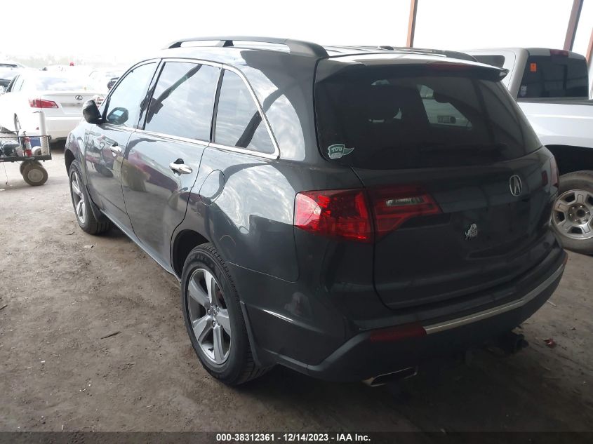 2013 ACURA MDX TECHNOLOGY PACKAGE - 2HNYD2H36DH521964