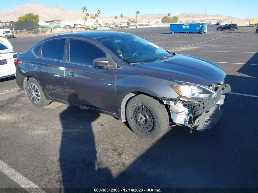 2016 NISSAN SENTRA S - 3N1AB7AP1GY302077