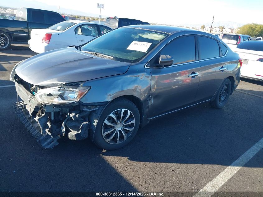 2016 NISSAN SENTRA S - 3N1AB7AP1GY302077