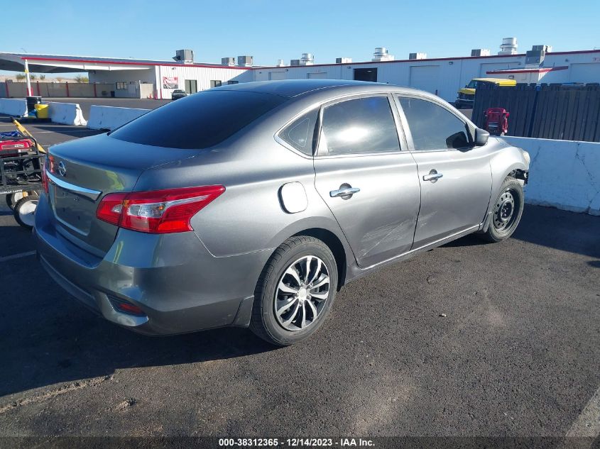 2016 NISSAN SENTRA S - 3N1AB7AP1GY302077