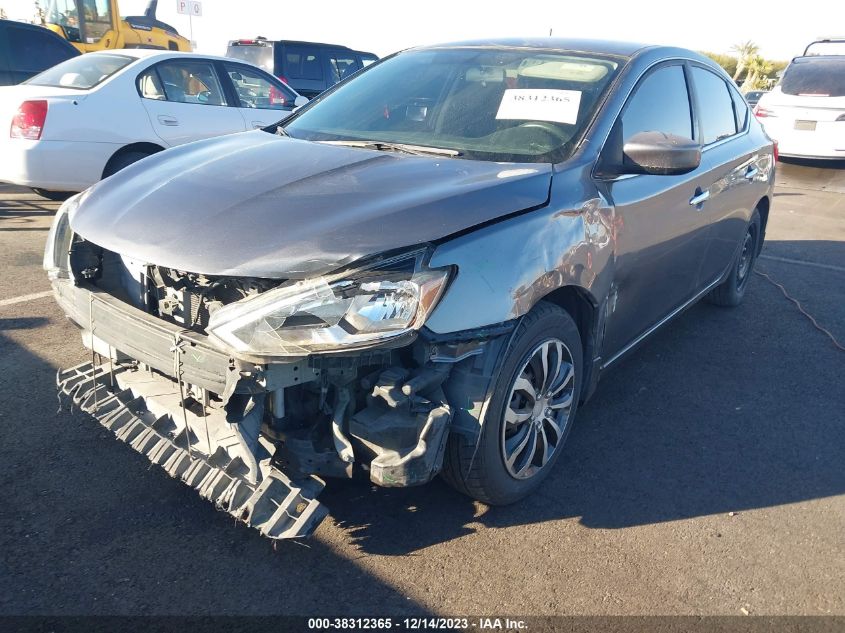 2016 NISSAN SENTRA S - 3N1AB7AP1GY302077