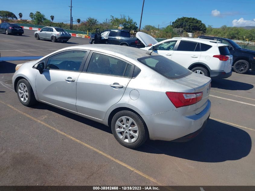 2013 KIA RIO LX - KNADM4A33D6254050