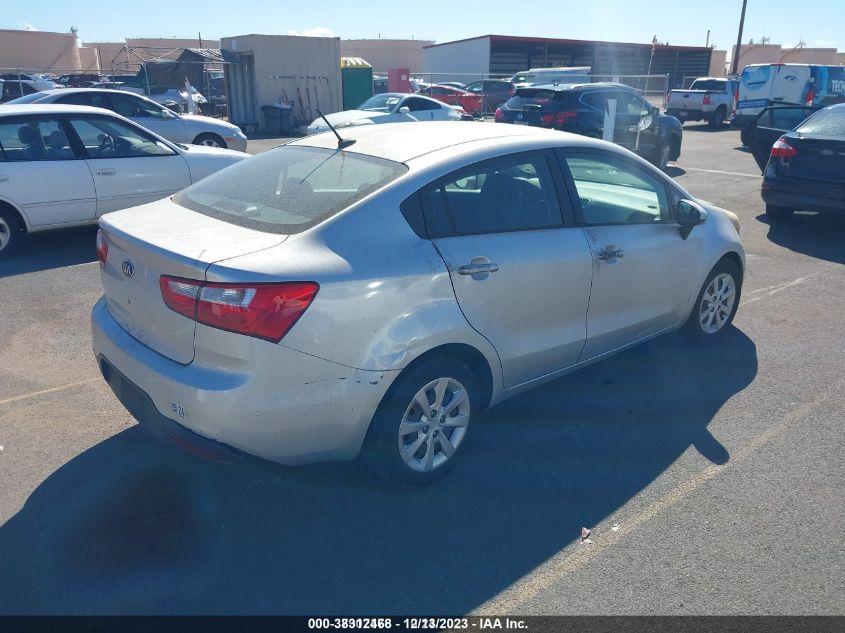 2013 KIA RIO LX - KNADM4A33D6254050