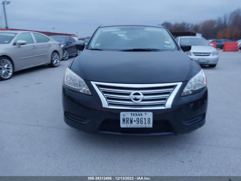 2014 NISSAN SENTRA S - 3N1AB7AP2EY206701